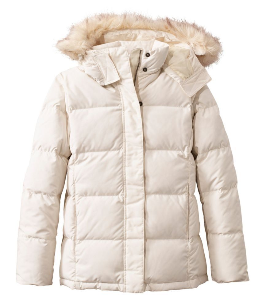 Women's Ultrawarm Down Winter Jacket Paperwhite Small, Synthetic/Nylon L.L.Bean