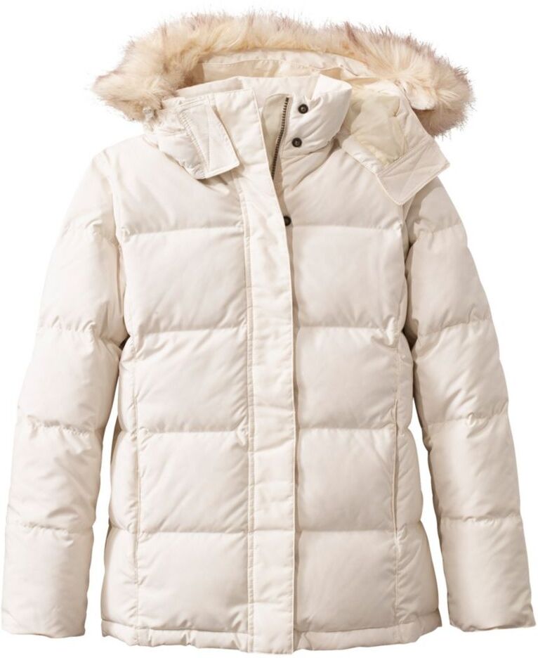 Women's Ultrawarm Down Winter Jacket Paperwhite Medium, Synthetic/Nylon L.L.Bean