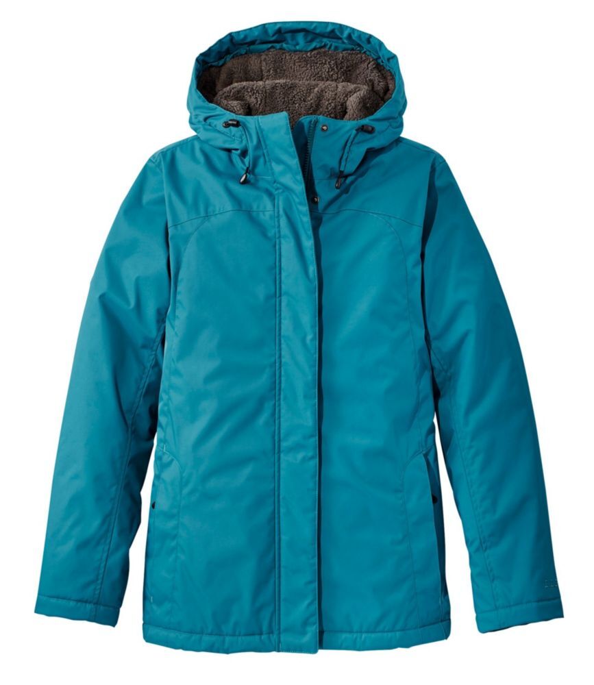 Women's Winter Warmer Jacket Mallard Teal 2X, Synthetic/Nylon L.L.Bean