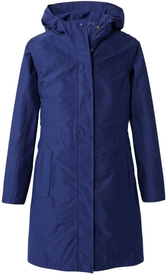 Women's H2OFF Raincoat, Mesh-Lined Deep Navy Medium, Synthetic/Nylon L.L.Bean