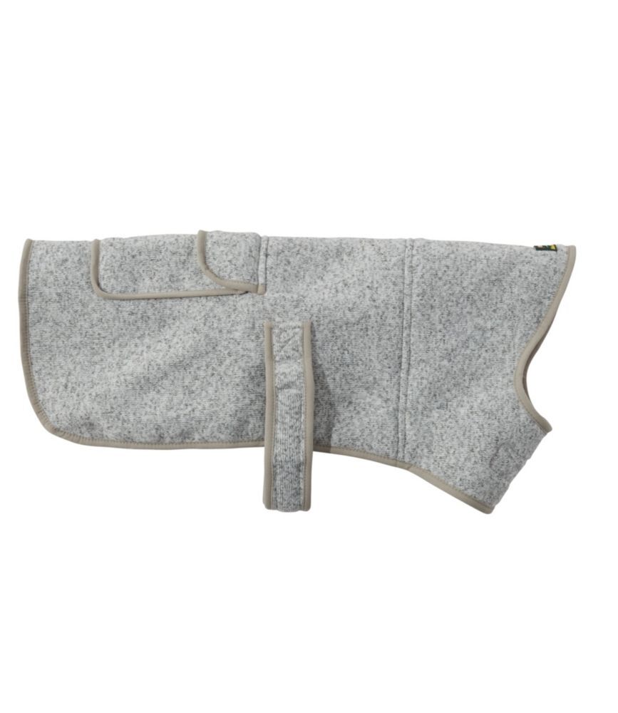 Sweater Fleece Jacket for Dogs Pewter, Polyester L.L.Bean