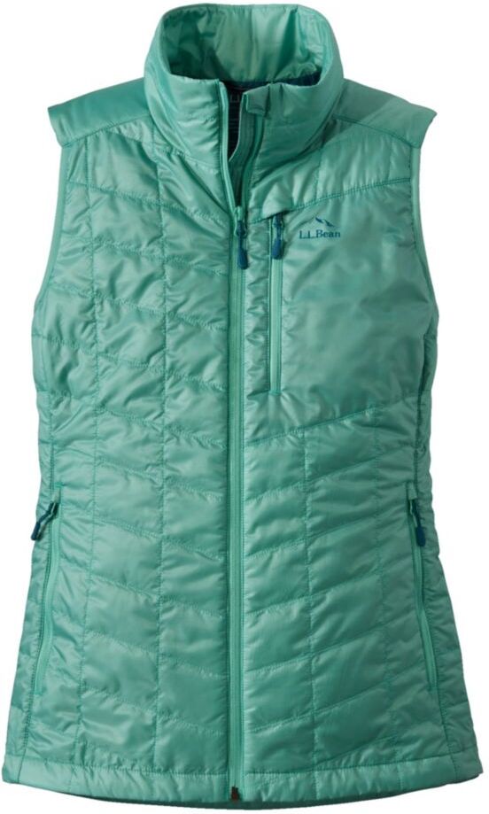 Women's PrimaLoft Packaway Vest Soft Juniper Extra Large, Synthetic L.L.Bean