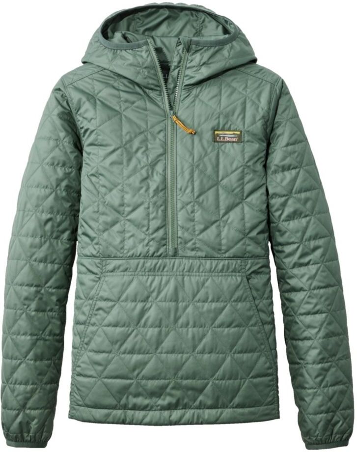 Women's Katahdin Insulated Pullover Sea Green Extra Large, Synthetic L.L.Bean