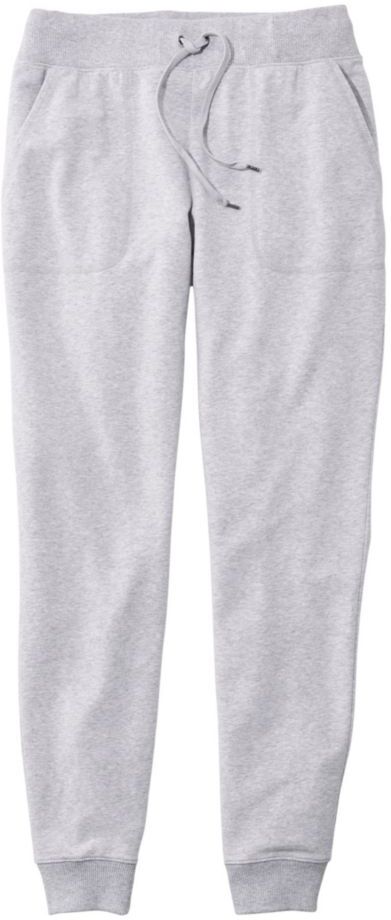 Women's Ultrasoft Sweats, Drawstring Jogger Light Gray Heather Extra Small, Cotton L.L.Bean