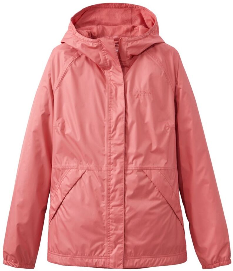 Women's Waterproof Windbreaker Jacket Mineral Red Extra Large, Synthetic L.L.Bean