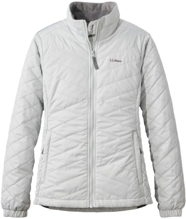 Women's Fleece-Lined Primaloft Jacket Silver Moon 2X, Synthetic L.L.Bean