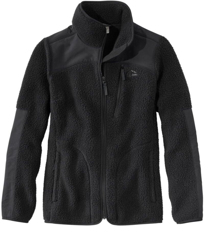 Women's Mountain Pro Polartec Fleece Jacket Black XXS, Fleece/Nylon L.L.Bean