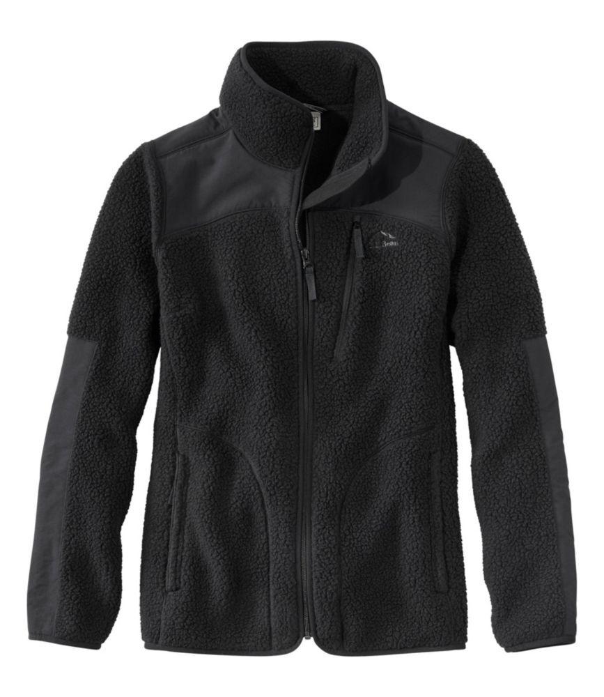 Women's Mountain Pro Polartec Fleece Jacket Black XXS, Fleece/Nylon L.L.Bean