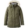 Women's Baxter State Winter Parka - Goose Down Winter Coat Kelp Green Heather Small, Synthetic/Nylon L.L.Bean