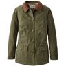 Women's Adirondack Barn Winter Coat, Flannel-Lined Loden Extra Large, Cotton/Nylon L.L.Bean