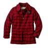 Women's Maine Guide Wool Parka, PrimaLoft Red/Black Plaid Extra Large, Wool/Nylon L.L.Bean