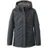 Women's Winter Warmer Jacket Black/Gray Large, Synthetic/Nylon L.L.Bean