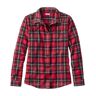 Women's Scotch Plaid Flannel Shirt, Relaxed Prince Charles Edward Extra Large L.L.Bean