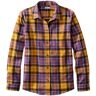 Women's Scotch Plaid Flannel Shirt, Relaxed Ancient Culloden Large L.L.Bean