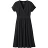 Women's Summer Knit Dress Black Small, Synthetic L.L.Bean