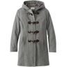 Women's Classic Lambswool Duffel Winter Coat Light Gray Heather 10 L.L.Bean