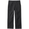 Perfect Fit Pants, Straight-Leg Crop Black Extra Large, Cotton L.L.Bean