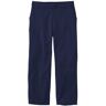 Perfect Fit Pants, Straight-Leg Crop Classic Navy Extra Small, Cotton L.L.Bean