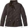 Women's L.L.Bean Upcountry Waxed-Cotton Down Jacket Coffee Bean Extra Small