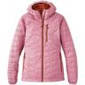 Women's PrimaLoft Packaway Hooded Jacket Rose Shadow Medium L.L.Bean