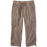 Women's Vista Camp Pants, Crop Toasted Almond 2X, Nylon Blend Synthetic L.L.Bean