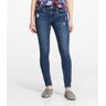 Women's Signature Premium Skinny Jeans, Mid-Rise Medium Indigo 0, Denim L.L.Bean