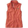 Women's Mountain Classic Fleece Vest Sienna Brick 3X L.L.Bean