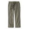 Women's Stretch Ripstop Pull-On Capri Pants, Slim-Leg Deep Olive Extra Small, Cotton L.L.Bean
