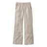 Women's Premium Washable Linen Pull-On Pants Oatmeal 4 L.L.Bean