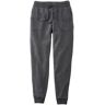 Women's Ultrasoft Sweats, Drawstring Jogger Charcoal Heather Small, Cotton L.L.Bean