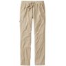 Women's Stretch Ripstop Pull-On Pants, Slim-Leg Fleece-Lined Sandbar M Medium Tall, Fleece Cotton L.L.Bean