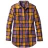 Women's Scotch Plaid Flannel Shirt, Tunic Ancient Culloden Small L.L.Bean