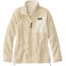 Women's Mountain Classic Windproof Fleece Jacket Natural/Bone Extra Large L.L.Bean