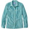 Women's Comfort Corduroy Relaxed Shirt Sea Blue Medium, Cotton Corduroy L.L.Bean