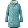 Women's Fleece-Lined Primaloft Winter Coat Mineral Blue Extra Large, Synthetic L.L.Bean