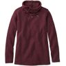 Women's SoftLight Quilted Top, Funnelneck Pullover Deep Wine Large, Polyester Blend L.L.Bean