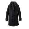 Women's West End Wool Winter Coat Black Extra Large, Wool/Nylon L.L.Bean