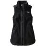 Women's Sherpa Fleece Long Vest Black Large, Fleece/Nylon L.L.Bean