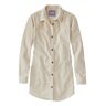 Women's Comfort Corduroy Relaxed Tunic Pale Khaki Large L.L.Bean