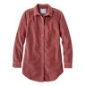 Women's Comfort Corduroy Relaxed Tunic Rosewood Extra Small L.L.Bean