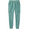 Women's Explorer Sweatpants, Cargo Jogger Sea Pine Small, Polyester Blend Cotton L.L.Bean