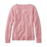 Women's Basketweave Sweater, Boatneck Rose Wash Medium, Cotton/Cotton Yarns L.L.Bean