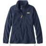 Women's Mountain Classic Windproof Fleece, Quarter-Zip Nautical Navy XXS L.L.Bean