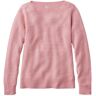 Women's Basketweave Sweater, Boatneck Rose Wash Small, Cotton/Cotton Yarns L.L.Bean