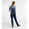 Women's 207 Vintage Jeans, Overalls Washed Indigo Extra Large, Denim L.L.Bean