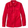 Women's Heritage Chamois Shirt Rich Red Extra Small, Flannel L.L.Bean