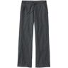 Women's Ultrasoft Sweatpants, Wide-Leg Charcoal Heather M Petite, Cotton L.L.Bean