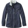 Women's BeanFlex Utility Jacket, Lined Carbon Navy Large, Cotton L.L.Bean