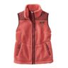 Women's Sherpa Fleece Vest Mineral Red Large, Fleece/Nylon L.L.Bean