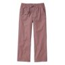 Women's Stretch Ripstop Pull-On Pants, Wide-Leg Ankle Smoky Mauve Extra Small, Cotton L.L.Bean